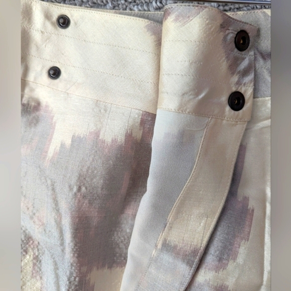 Giorgio Armani Women's Silk Long Skirt/Move Buttons & Snaps To Make It Your Size - Picture 6 of 11